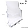 Freestanding Leaflet Holder - A4 - Portrait