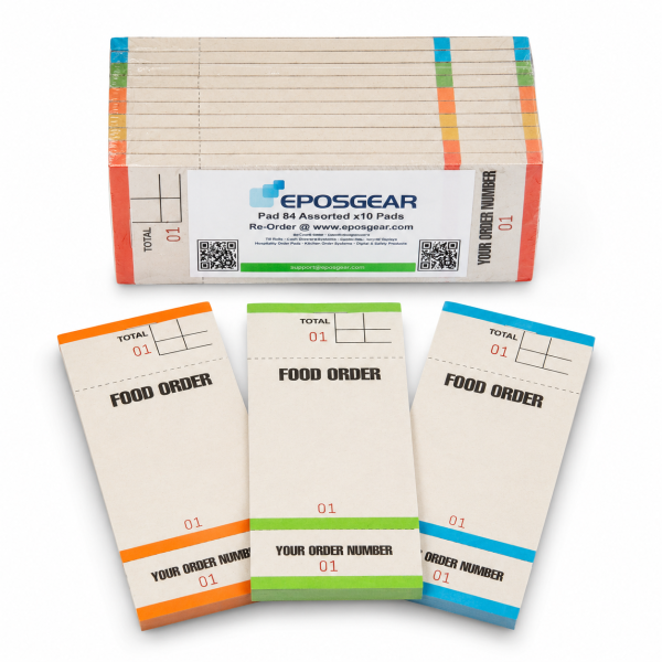 PAD 190 - XL - Single Copy - Two Perf - Tear-Off Slip - 76mm x 190mm ...