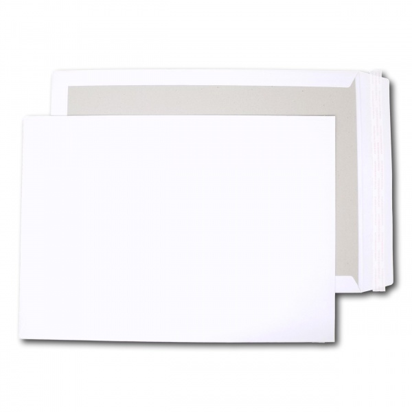 Board Backed Envelopes - A3 / C3 - 457mm x 324mm - PLAIN - WHITE - Pack of 25