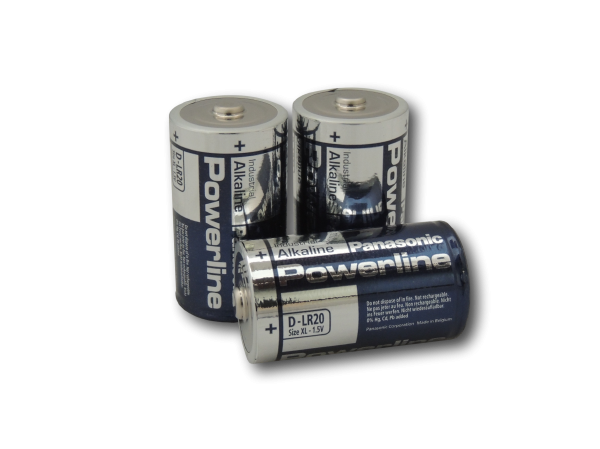 Panasonic Powerline Batteries - D / LR20