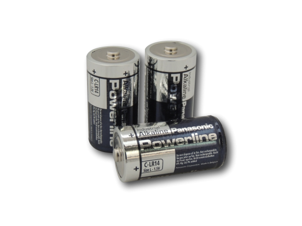 Panasonic Powerline Batteries - C / LR14