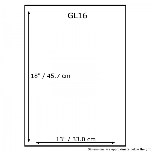 Grip Seal Bags - GL16 - 13'' x 18'' - 45 micron - Pack of 100