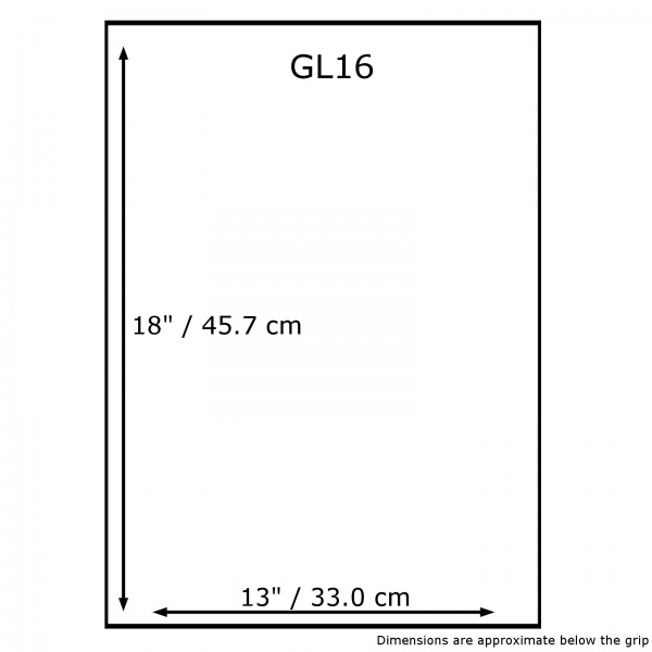 Grip Seal Bags - GL16 - 13'' x 18'' - 45 micron - Pack of 100