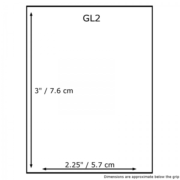 Grip Seal Bags - GL2 - 2.25'' x 3'' - 40 micron - Pack of 100