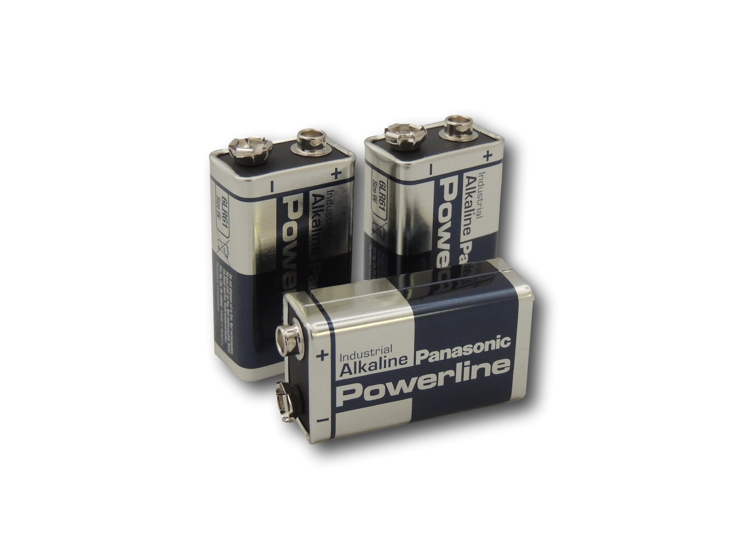 Panasonic Powerline Batteries - 9v / 6LR61