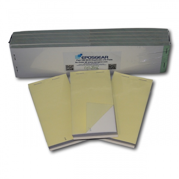 PAD 150 - Duplicate Copy - NCR - 76mm x 140mm (Pack of 10)